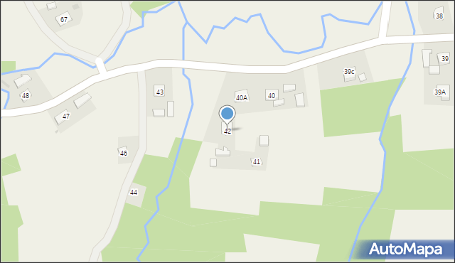 Świebodna, Świebodna, 42, mapa Świebodna