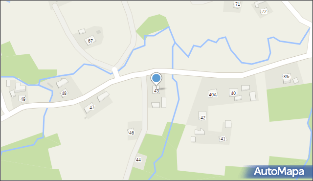 Świebodna, Świebodna, 43, mapa Świebodna