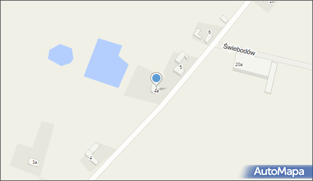 Świebodów, Świebodów, 4a, mapa Świebodów
