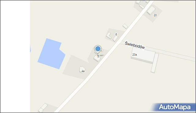 Świebodów, Świebodów, 5, mapa Świebodów