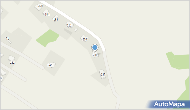 Świebodzin, Świebodzin, 238, mapa Świebodzin