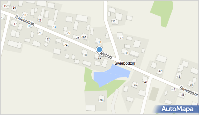 Świebodzin, Świebodzin, 31, mapa Świebodzin