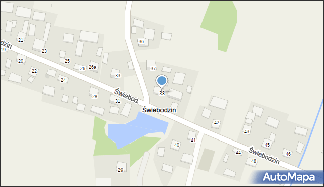 Świebodzin, Świebodzin, 38, mapa Świebodzin