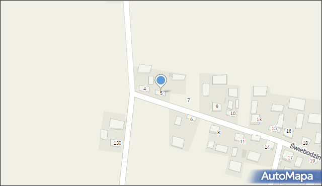 Świebodzin, Świebodzin, 5, mapa Świebodzin