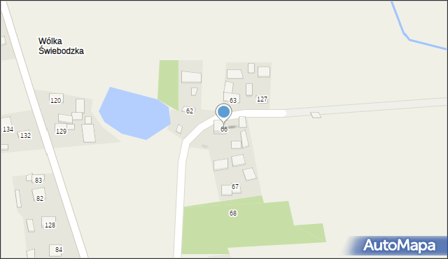 Świebodzin, Świebodzin, 66, mapa Świebodzin
