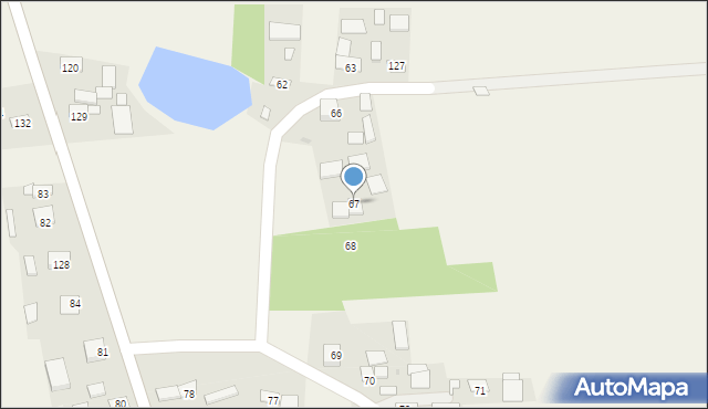 Świebodzin, Świebodzin, 67, mapa Świebodzin