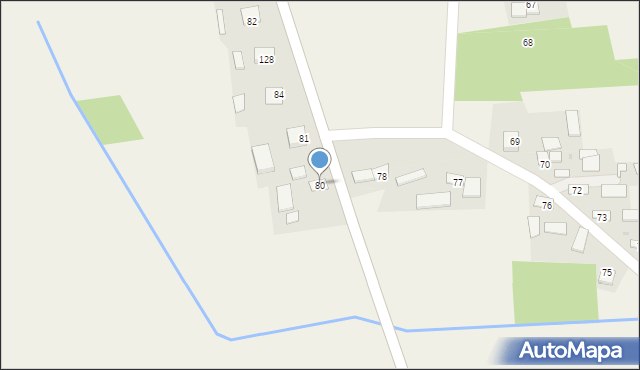 Świebodzin, Świebodzin, 80, mapa Świebodzin