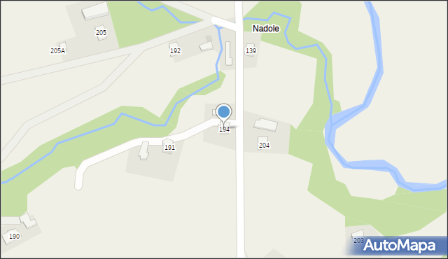 Święcany, Święcany, 194, mapa Święcany