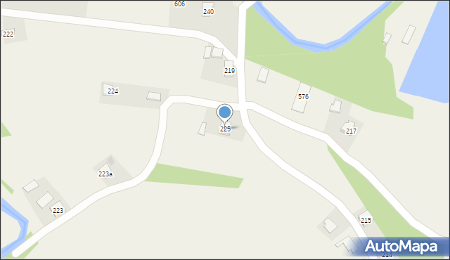 Święcany, Święcany, 225, mapa Święcany