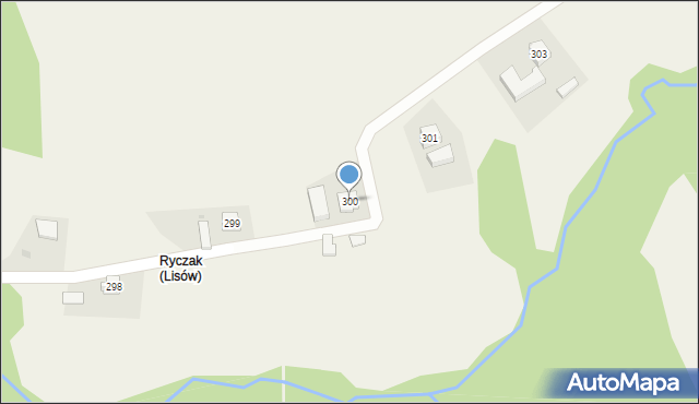 Święcany, Święcany, 300, mapa Święcany
