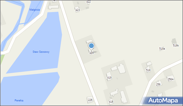 Święcany, Święcany, 420, mapa Święcany