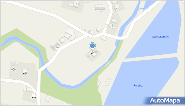 Święcany, Święcany, 4A, mapa Święcany
