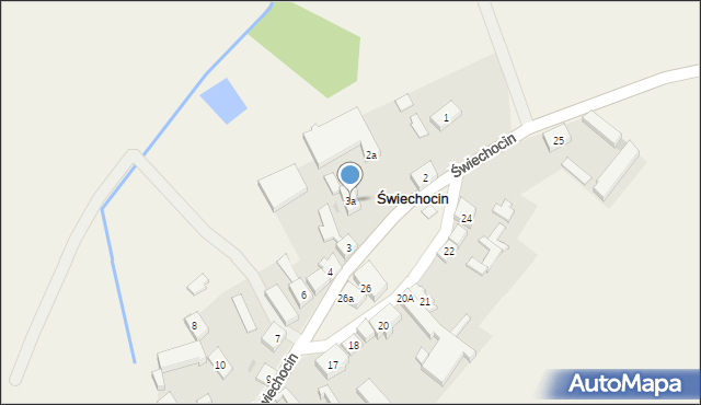 Świechocin, Świechocin, 3a, mapa Świechocin