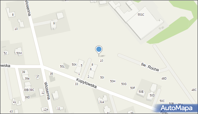 Święcice, św. Franciszka z Asyżu, 12, mapa Święcice