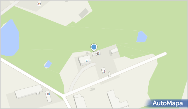 Świecichowo, Świecichowo, 12a, mapa Świecichowo