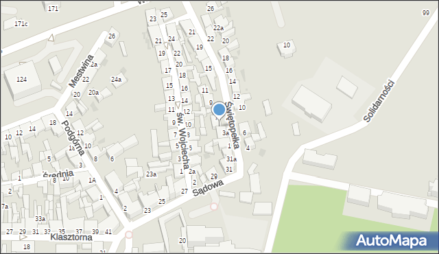 Świecie, Świętopełka, 5, mapa Świecie