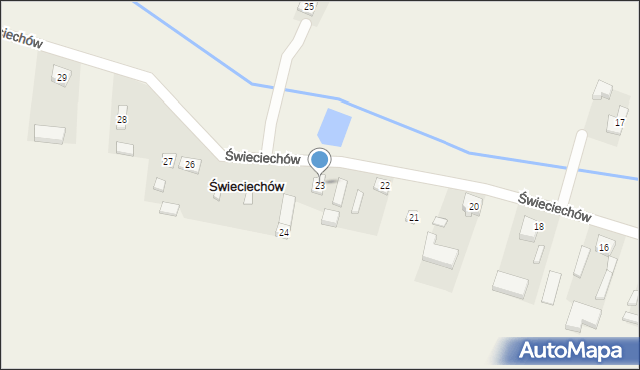 Świeciechów, Świeciechów, 23, mapa Świeciechów