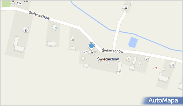 Świeciechów, Świeciechów, 26, mapa Świeciechów