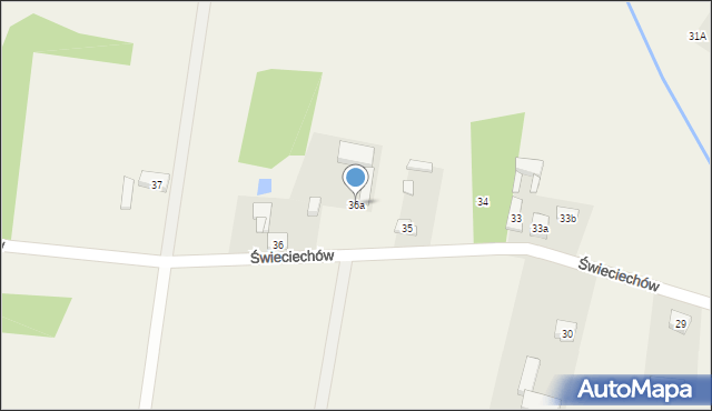 Świeciechów, Świeciechów, 36a, mapa Świeciechów