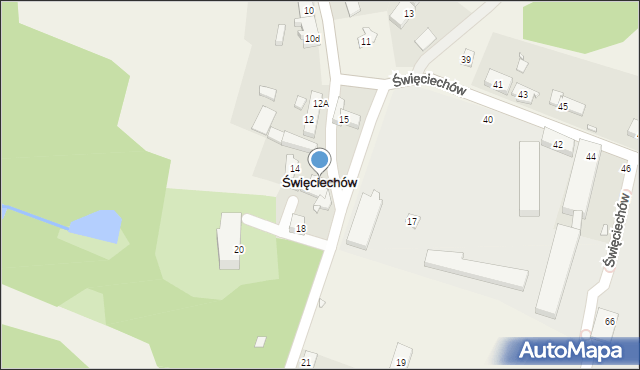 Święciechów, Święciechów, 16, mapa Święciechów