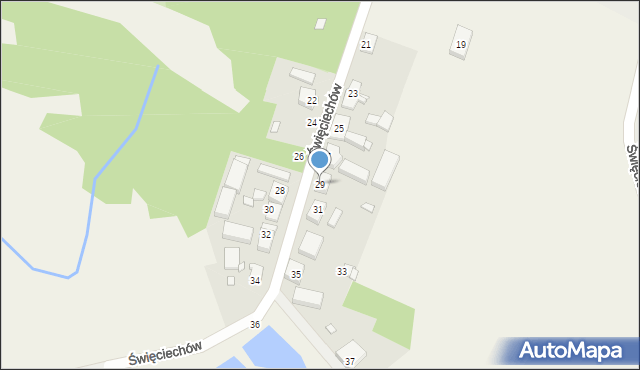 Święciechów, Święciechów, 29, mapa Święciechów