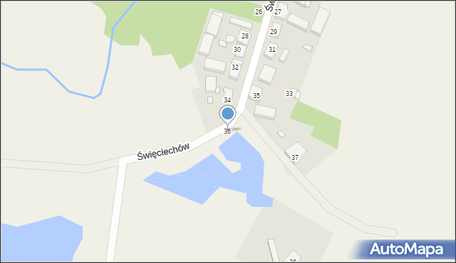 Święciechów, Święciechów, 36, mapa Święciechów