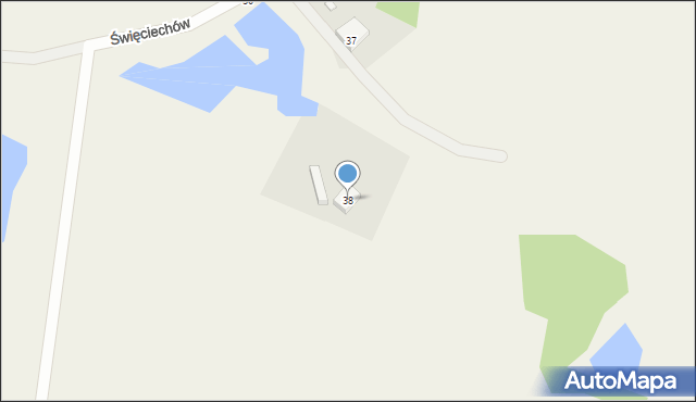 Święciechów, Święciechów, 38, mapa Święciechów