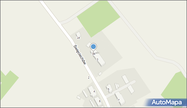 Święciechów, Święciechów, 3A, mapa Święciechów