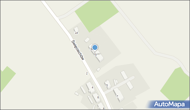 Święciechów, Święciechów, 3b, mapa Święciechów