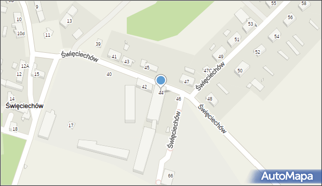 Święciechów, Święciechów, 44, mapa Święciechów