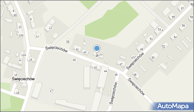 Święciechów, Święciechów, 45, mapa Święciechów