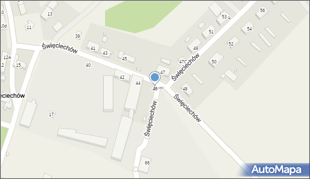 Święciechów, Święciechów, 46, mapa Święciechów