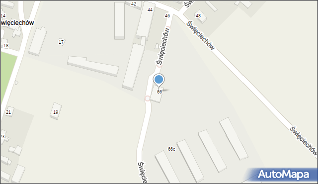 Święciechów, Święciechów, 66, mapa Święciechów