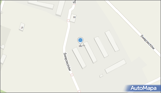 Święciechów, Święciechów, 66c, mapa Święciechów