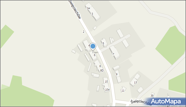 Święciechów, Święciechów, 6A, mapa Święciechów