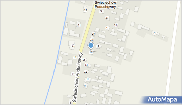Świeciechów Duży, Świeciechów Duży, 16, mapa Świeciechów Duży