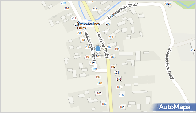 Świeciechów Duży, Świeciechów Duży, 201, mapa Świeciechów Duży