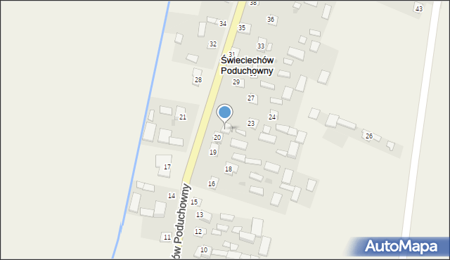 Świeciechów Duży, Świeciechów Duży, 22, mapa Świeciechów Duży