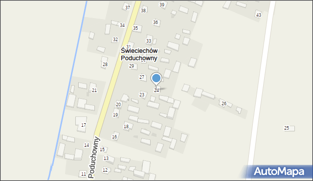 Świeciechów Duży, Świeciechów Duży, 24, mapa Świeciechów Duży