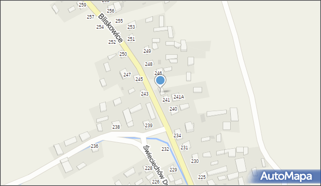 Świeciechów Duży, Świeciechów Duży, 242, mapa Świeciechów Duży