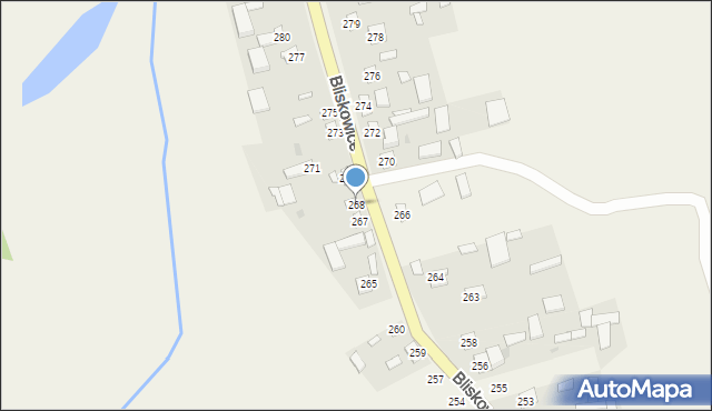 Świeciechów Duży, Świeciechów Duży, 268, mapa Świeciechów Duży
