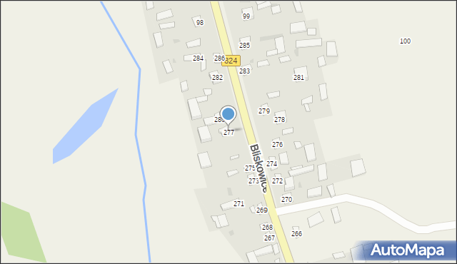 Świeciechów Duży, Świeciechów Duży, 277, mapa Świeciechów Duży