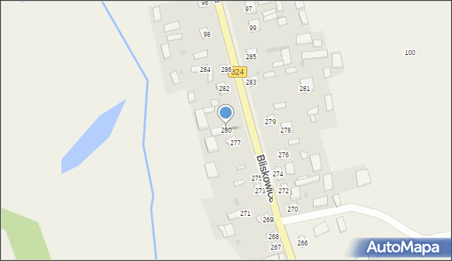 Świeciechów Duży, Świeciechów Duży, 280, mapa Świeciechów Duży