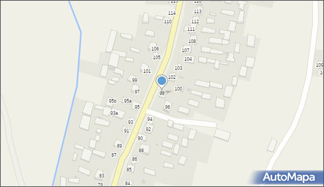 Świeciechów Duży, Świeciechów Duży, 98, mapa Świeciechów Duży