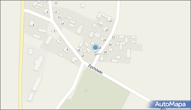 Świeciechów Poduchowny, Świeciechów Poduchowny, 17, mapa Świeciechów Poduchowny