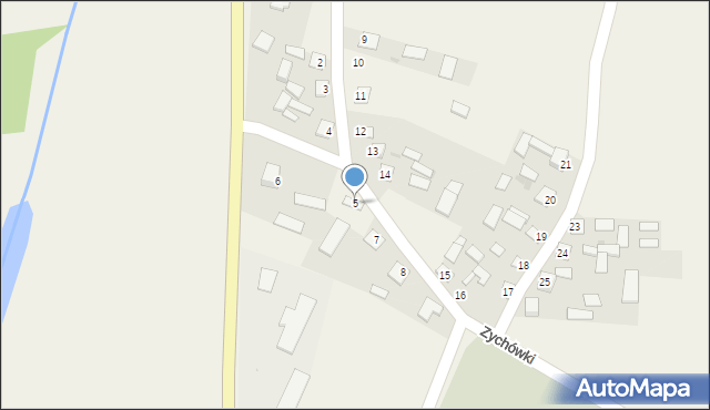 Świeciechów Poduchowny, Świeciechów Poduchowny, 5, mapa Świeciechów Poduchowny