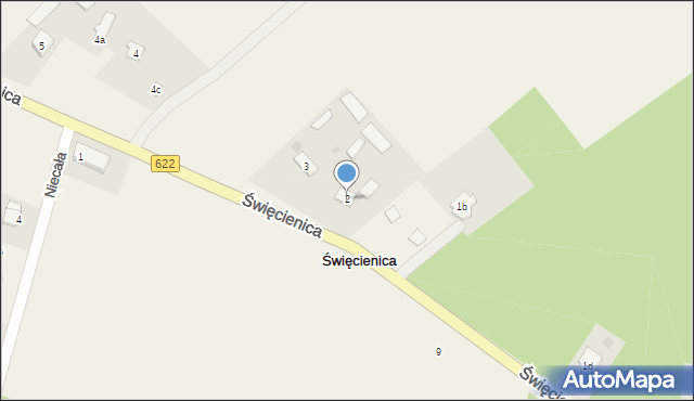 Święcienica, Święcienica, 2, mapa Święcienica