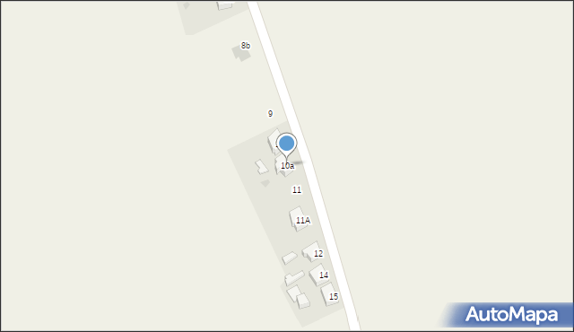 Świecko, Świecko, 10a, mapa Świecko