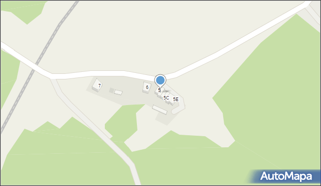 Świecko, Świecko, 5A, mapa Świecko