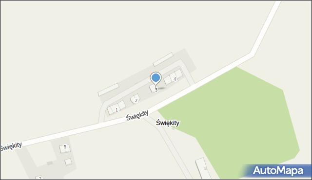 Świękity, Świękity, 3, mapa Świękity